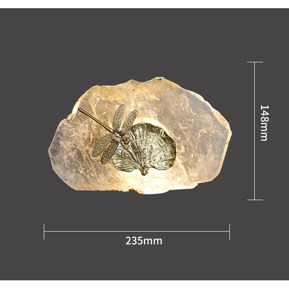 Бра Декоративный лист с стрекозой Glacial Fragment Бра Декоративный лист с стрекозой Glacial Fragment в Орле