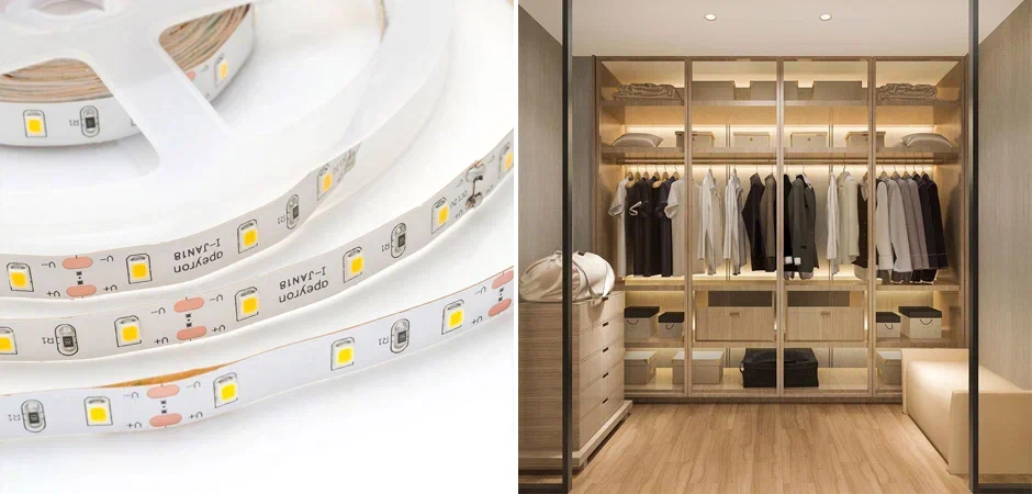 Светодиодная лента 4,8W/m 60LED/m 3528SMD теплый белый Светодиодная лента 4,8W/m 60LED/m 3528SMD теплый белый - Loft-Concept в Орле
