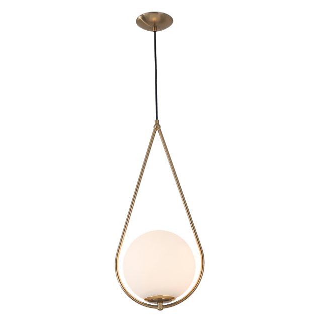 Люстра CORDA PENDANT LAMP Черный Латунь Белый Люстра CORDA PENDANT LAMP Черный Латунь Белый в Орле | Loft Concept