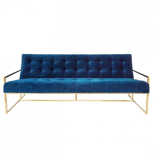 Софа Navy Velvet Apartment Sofa Софа Navy Velvet Apartment Sofa в Орле | Loft Concept