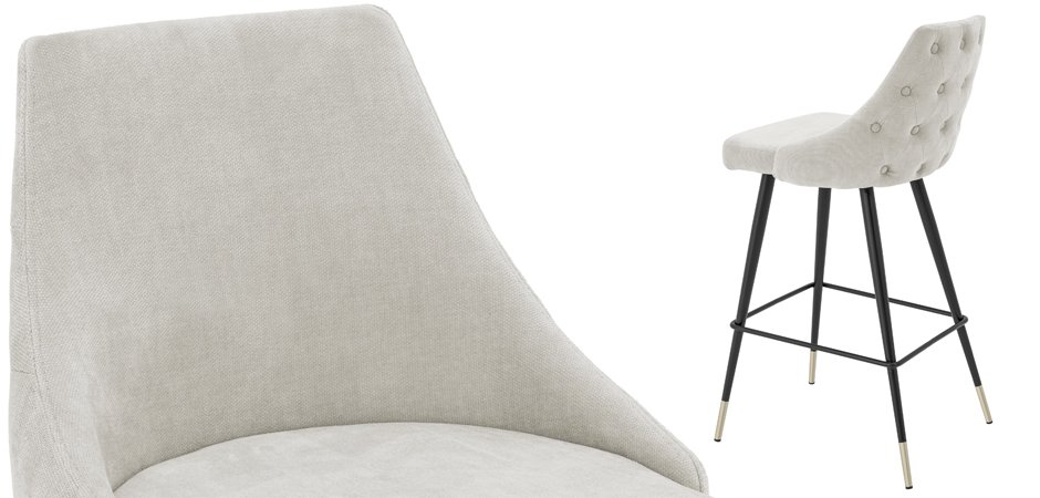 Барный стул Eichholtz Bar Stool Cedro Sand Барный стул Eichholtz Bar Stool Cedro Sand - Loft-Concept в Орле
