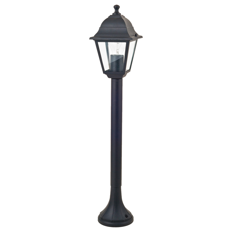 Уличный светильник Lebran Street lamp Черный Прозрачное Стекло Уличный светильник Lebran Street lamp Черный Прозрачное Стекло в Орле | Loft Concept
