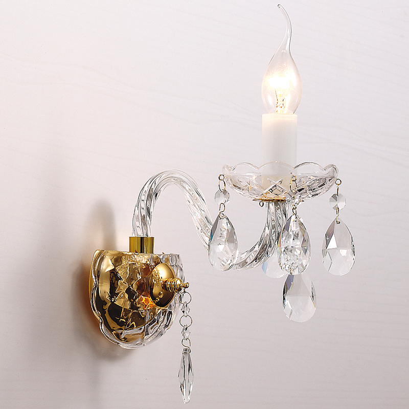 Бра Melisa Sconce One Глянцевое золото Прозрачный Бра Melisa Sconce One Глянцевое золото Прозрачный в Орле | Loft Concept