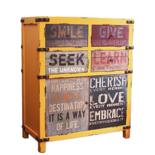 Комод Container Give a smile Желтый Мульти Комод Container Give a smile Желтый Мульти в Орле | Loft Concept