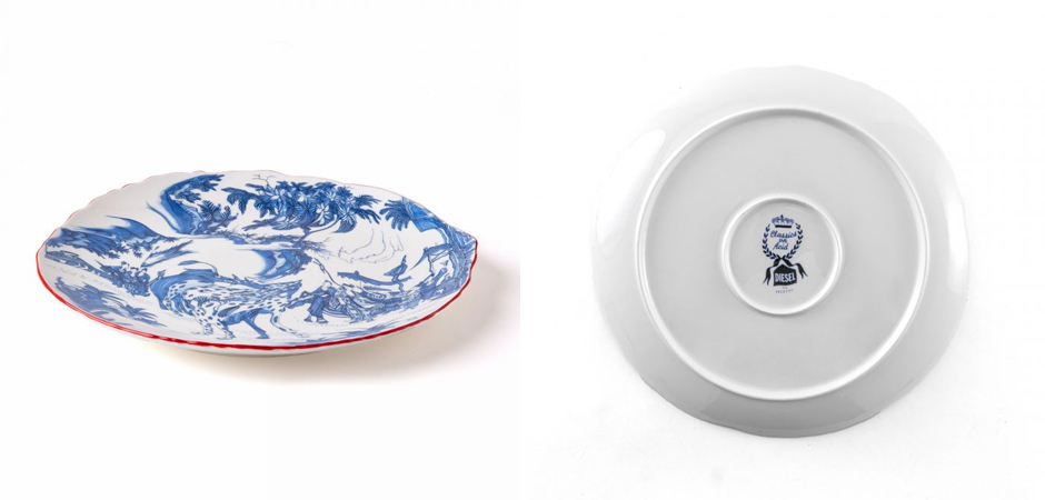Тарелка Seletti Blue Chinoiserie Тарелка Seletti Blue Chinoiserie - Loft-Concept в Орле