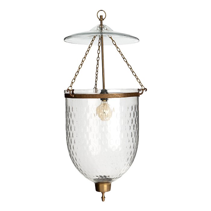 Люстра Lantern Bexley S Латунь Античная полированная Прозрачное Стекло Люстра Lantern Bexley S Латунь Античная полированная Прозрачное Стекло в Орле | Loft Concept