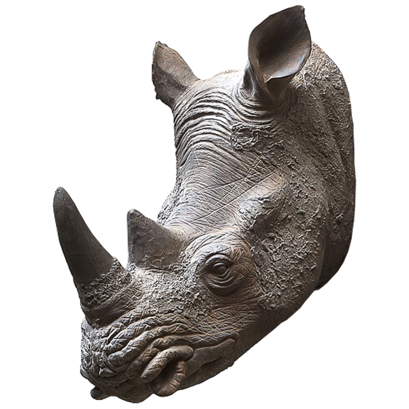 Аксессуар на стену Rhinoceros Серый Аксессуар на стену Rhinoceros Серый в Орле | Loft Concept