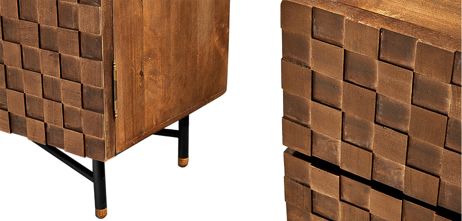 Комод в стиле Лофт Cells Wood Commode Комод в стиле Лофт Cells Wood Commode - Loft-Concept в Орле