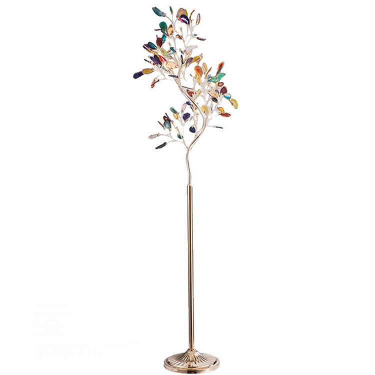 Торшер Sprigs of Agate Floor Lamp Глянцевое золото Торшер Sprigs of Agate Floor Lamp Глянцевое золото в Орле | Loft Concept