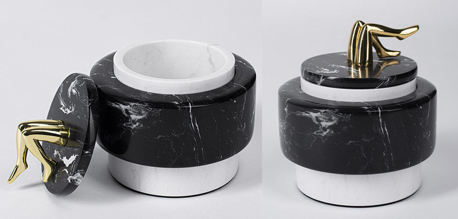 Шкатулка Kelly Wearstler SMALL MELANGE JAR Шкатулка Kelly Wearstler SMALL MELANGE JAR - Loft-Concept в Орле