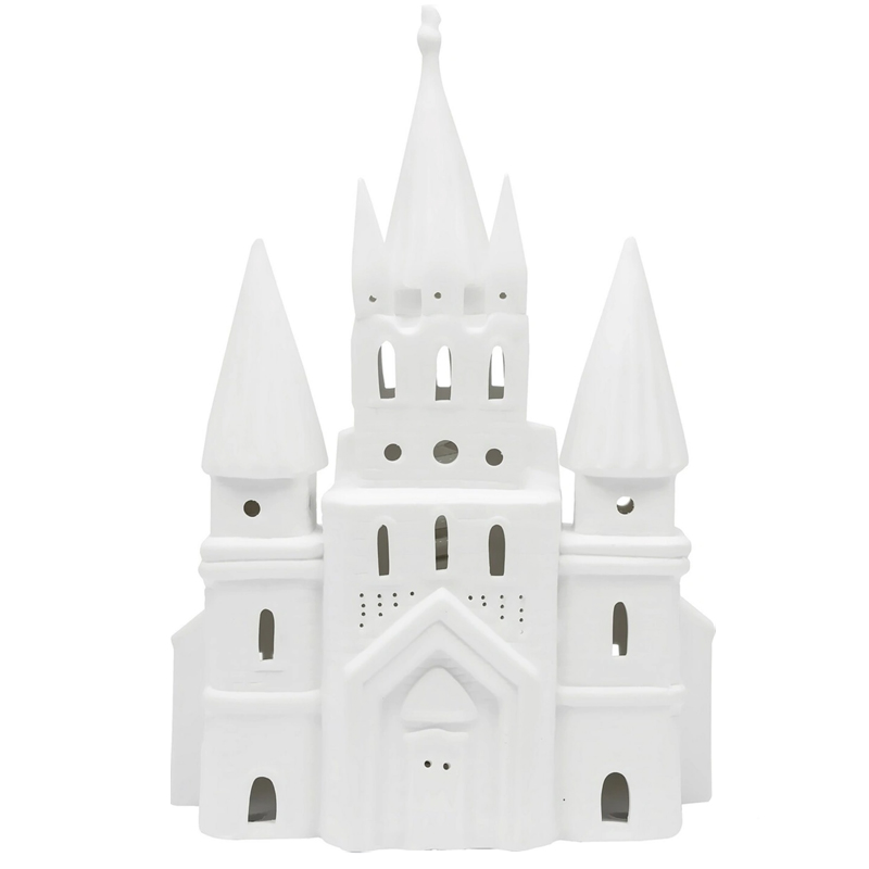 Настольная лампа для детей White castle Белый в Орле | Loft Concept 