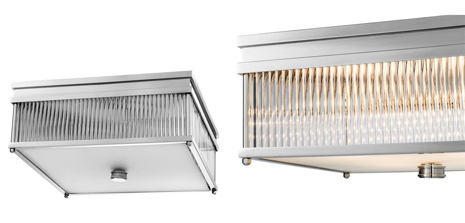 Потолочный светильник Ceiling Lamp Cornwall Nickel Потолочный светильник Ceiling Lamp Cornwall Nickel - Loft-Concept в Орле