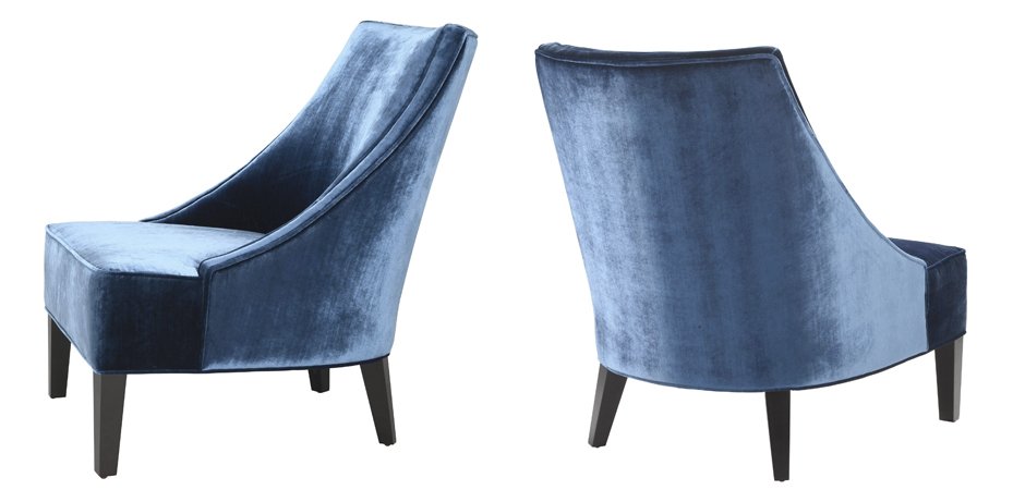 Кресло Eichholtz Chair Dulwich Blue Кресло Eichholtz Chair Dulwich Blue - Loft-Concept в Орле