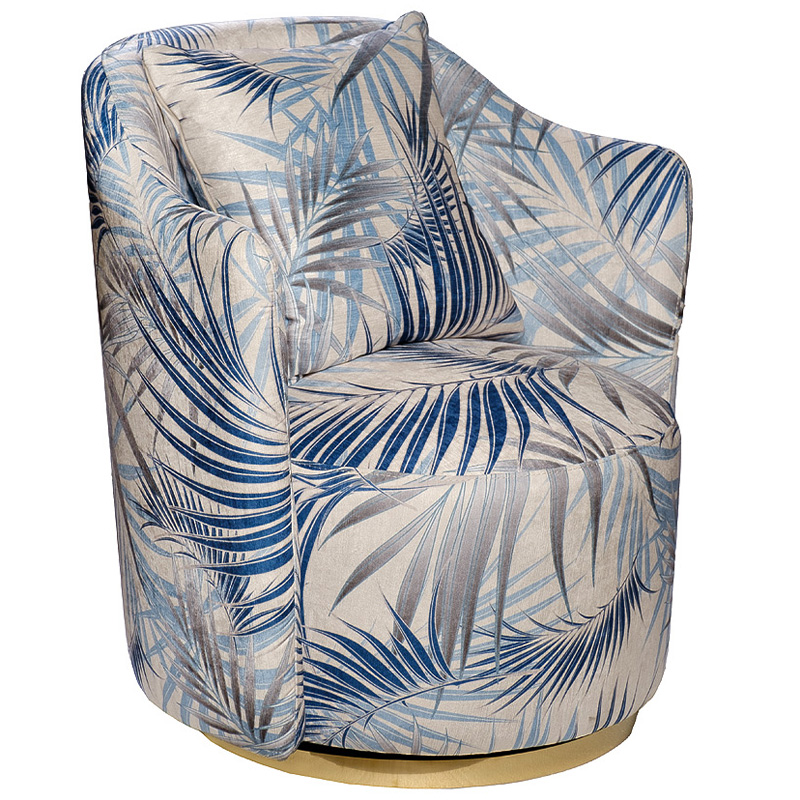 Кресло Foliage Grey Armchair Серый Бежево-серый Синий Голубой Золотой Кресло Foliage Grey Armchair Серый Бежево-серый Синий Голубой Золотой в Орле | Loft Concept