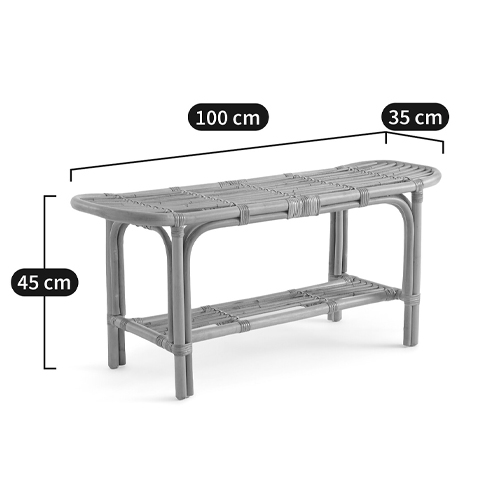 Скамья из ротанга с подушкой Manlio Rattan Bench Скамья из ротанга с подушкой Manlio Rattan Bench в Орле