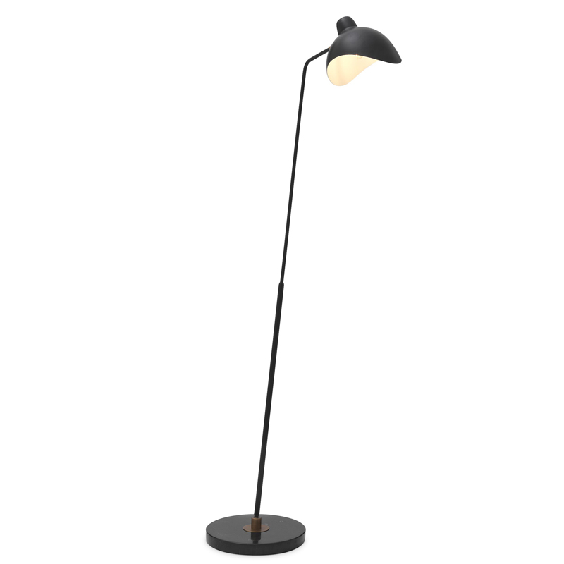 Торшер Eichholtz Floor Lamp Asta Черный Черный Мрамор Nero Латунь Античная полированная Торшер Eichholtz Floor Lamp Asta Черный Черный Мрамор Nero Латунь Античная полированная в Орле | Loft Concept