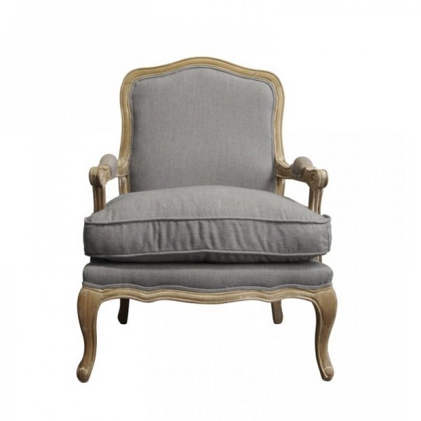 Кресло French Provence ArmChair Shebbi Grey Кресло French Provence ArmChair Shebbi Grey в Орле | Loft Concept