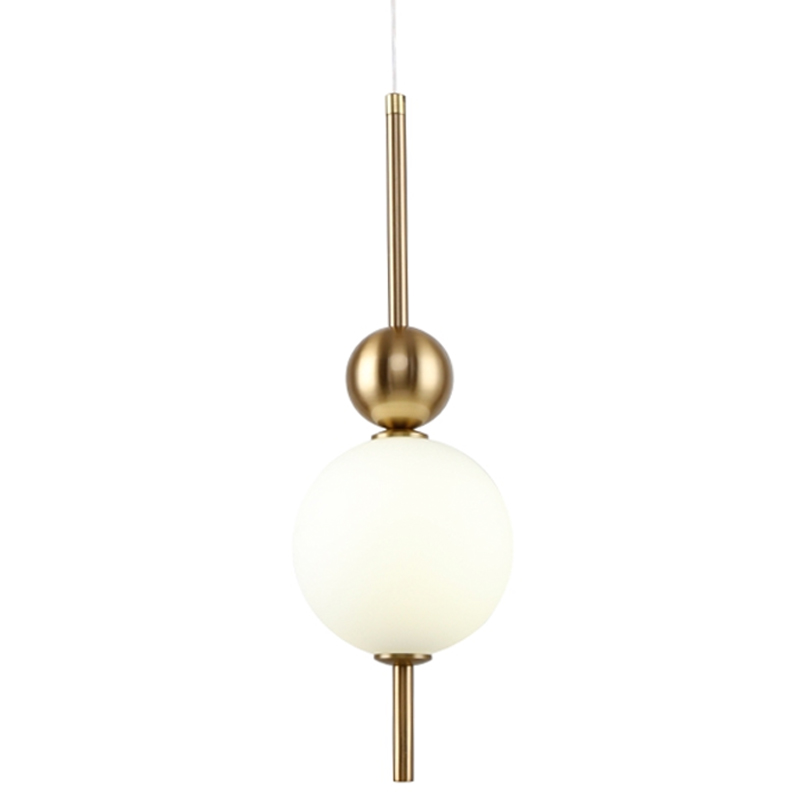 Подвесной светильник PEARLS SUSPENSION Белый Латунь Подвесной светильник PEARLS SUSPENSION Белый Латунь в Орле | Loft Concept