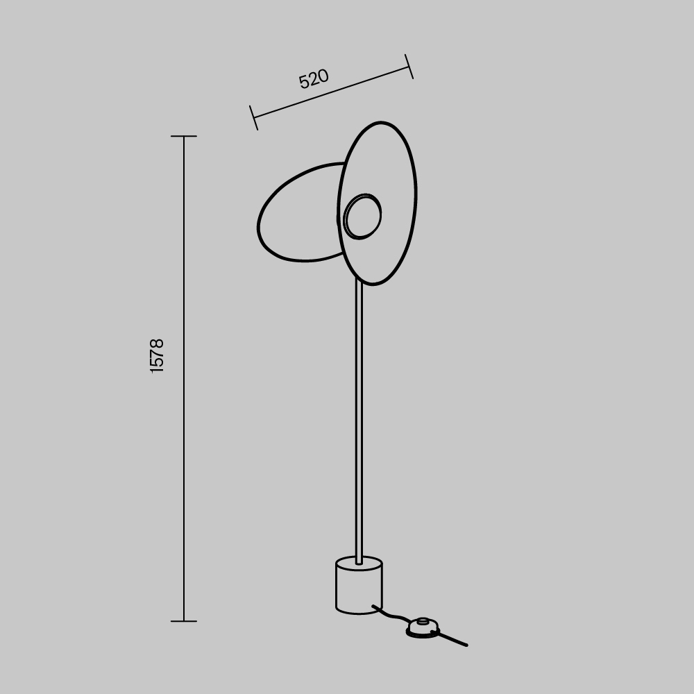 Напольный светильник Evolution 3000К 12Вт в Орле