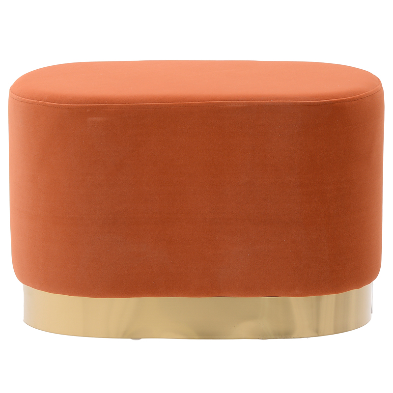 Пуф Juicy Orange Pouf Оранжевый Глянцевое золото в Орле | Loft Concept 