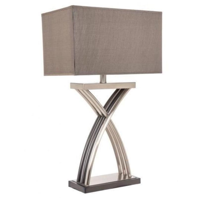 Настольная лампа Harriet Table Lamp Серебряный Настольная лампа Harriet Table Lamp Серебряный в Орле | Loft Concept