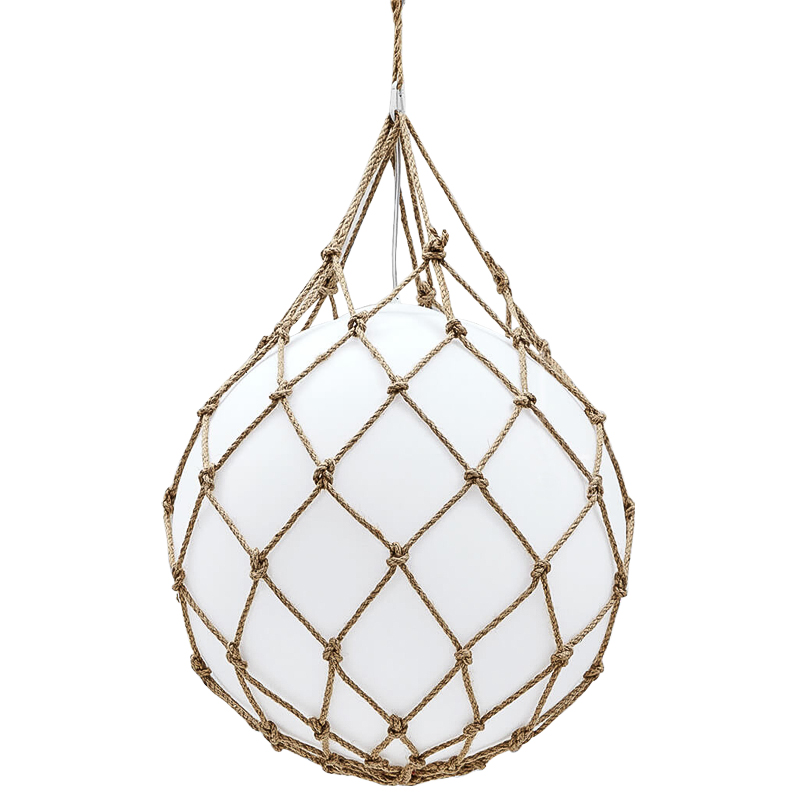 Подвесной светильник Ball in Net Pendant Белый Бежевый в Орле | Loft Concept 