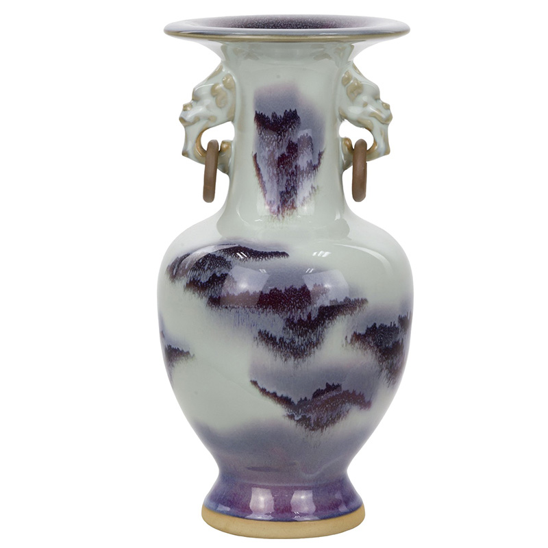 Ваза Gerda Vase Белый Голубой Темно-синий Ваза Gerda Vase Белый Голубой Темно-синий в Орле | Loft Concept