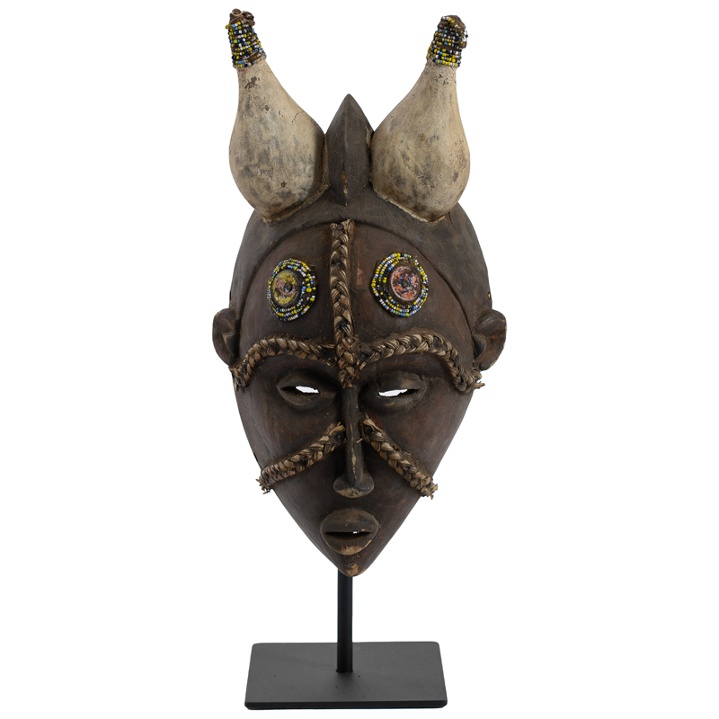 Маска African Mask Asita Коричневый Мульти Черный Маска African Mask Asita Коричневый Мульти Черный в Орле | Loft Concept