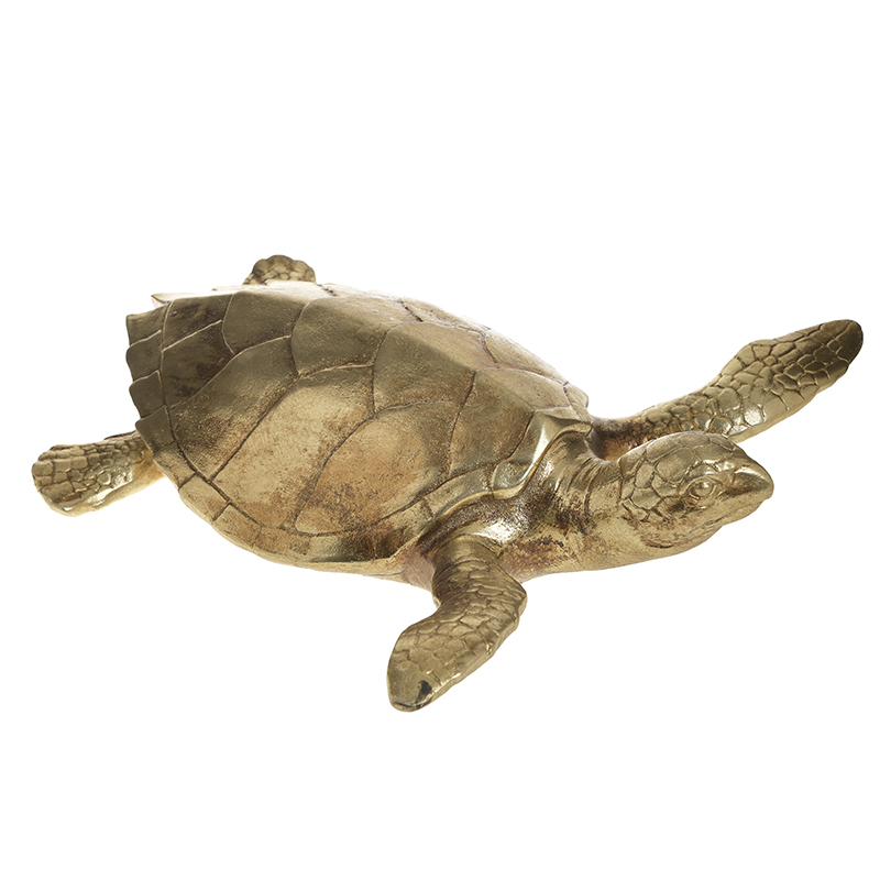 Статуэтка Sea Golden Turtle Золотой Статуэтка Sea Golden Turtle Золотой в Орле | Loft Concept
