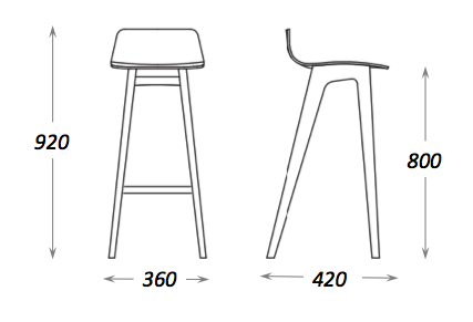 Барный стул Morph Bar Stool Барный стул Morph Bar Stool в Орле