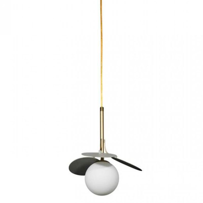 Подвесной светильник MATISSE Pendant One Grey Серый Золотой Белый Подвесной светильник MATISSE Pendant One Grey Серый Золотой Белый в Орле | Loft Concept