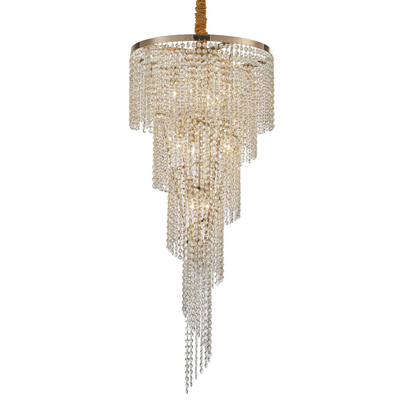 Хрустальная люстра Crystal Art Bronze D45 см Бронзовый Прозрачный Хрустальная люстра Crystal Art Bronze D45 см Бронзовый Прозрачный в Орле | Loft Concept