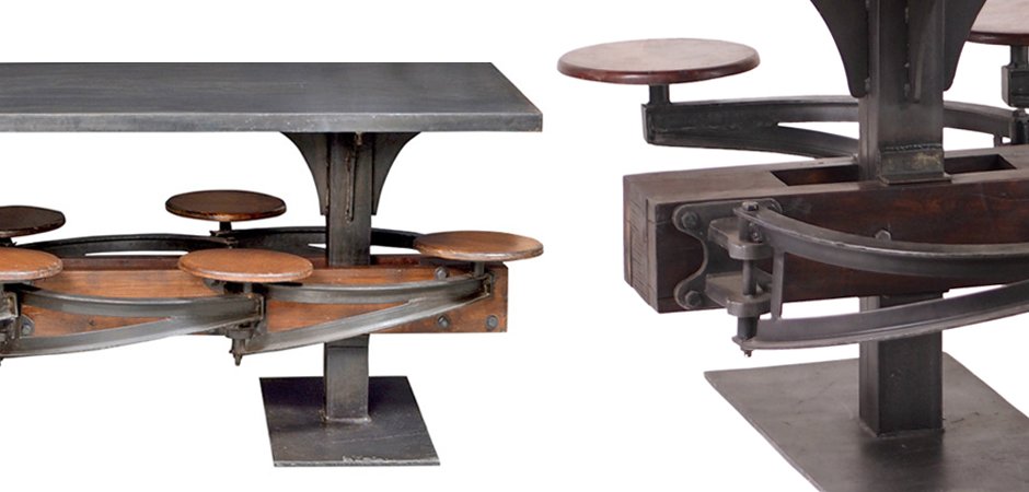 Обеденный стол Perrin Communal Table Loft Обеденный стол Perrin Communal Table Loft - Loft-Concept в Орле