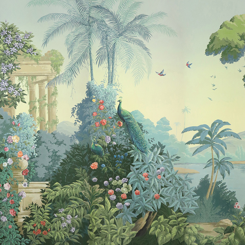 Обои ручная роспись Paradise Lost Celeste on scenic paper Обои ручная роспись Paradise Lost Celeste on scenic paper в Орле | Loft Concept