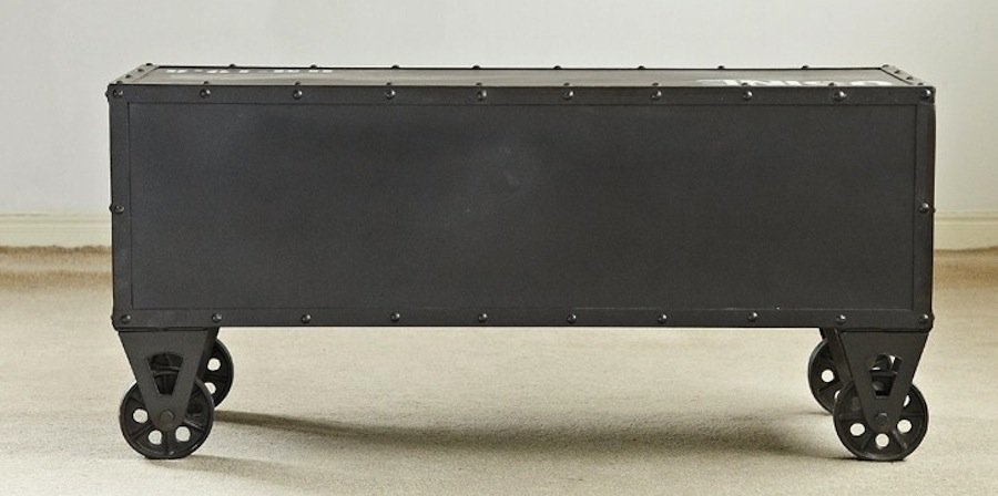 Комод в стиле Лофт на колёсах Rolling Loft Industrial - фото №1