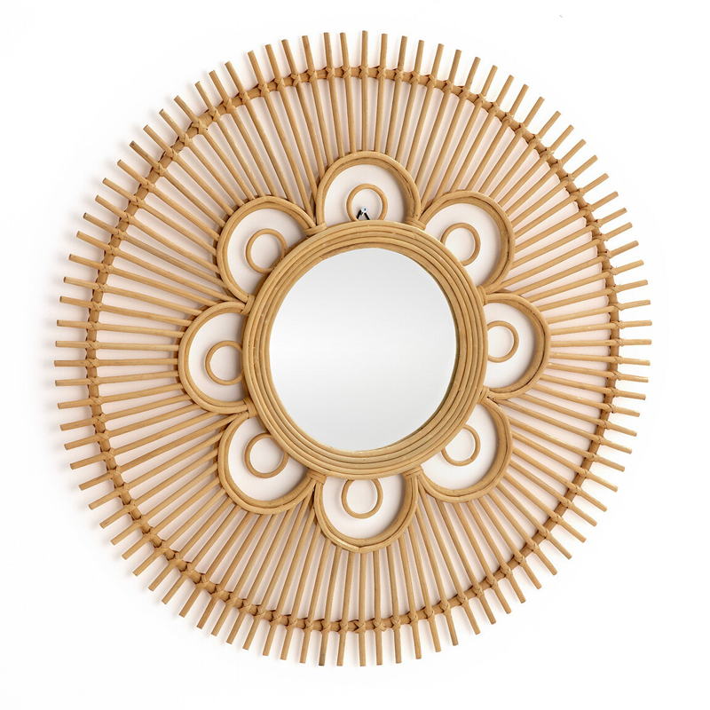 Зеркало Mirror Rattan Round D90 Зеркало Mirror Rattan Round D90 в Орле | Loft Concept