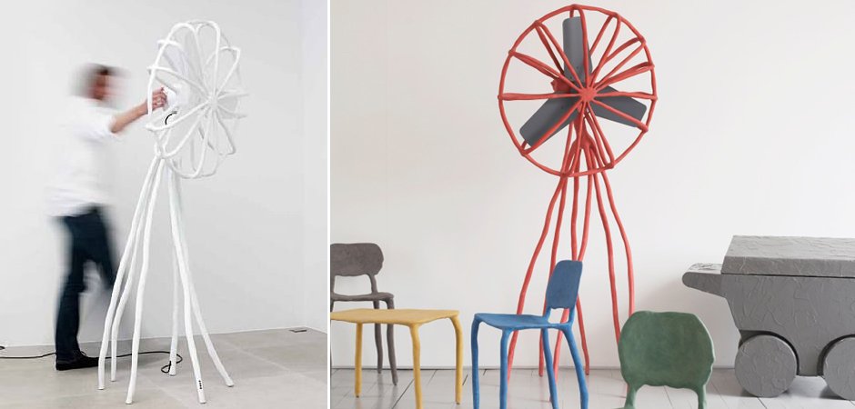 Торшер Clay Fan Medium Maarten Baas Торшер Clay Fan Medium Maarten Baas - Loft-Concept в Орле