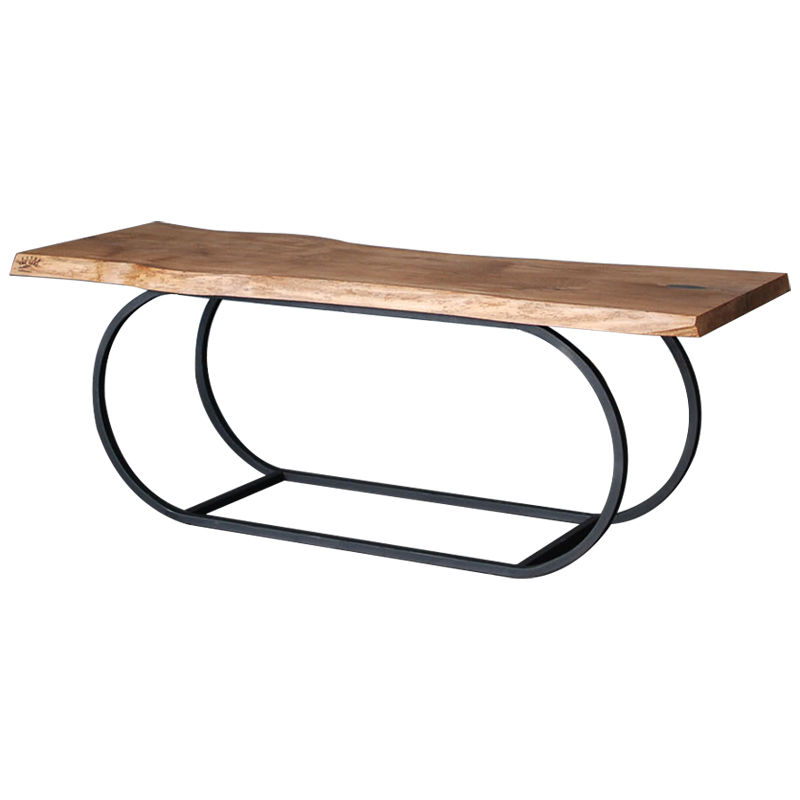 Кофейный стол Rhydian Industrial Metal Rust Coffee Table Светлый дуб Черный Кофейный стол Rhydian Industrial Metal Rust Coffee Table Светлый дуб Черный в Орле | Loft Concept