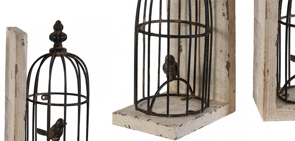 Держатель для книг Birds In Cage Держатель для книг Birds In Cage - Loft-Concept в Орле