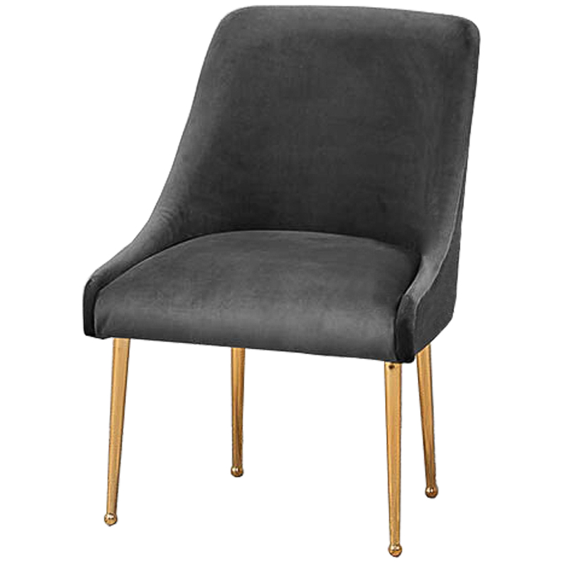 Стул Gormal Stool grey Серый Золотой Стул Gormal Stool grey Серый Золотой в Орле | Loft Concept
