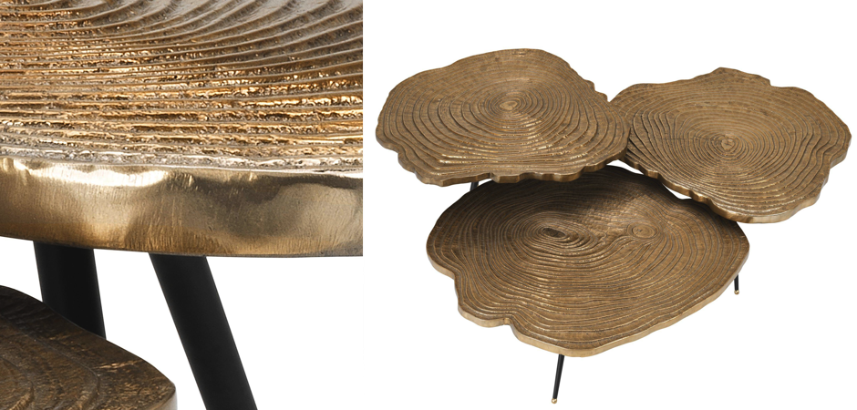 Набор столиков Eichholtz Coffee Table Quercus Set of 3 Набор столиков Eichholtz Coffee Table Quercus Set of 3 - Loft-Concept в Орле