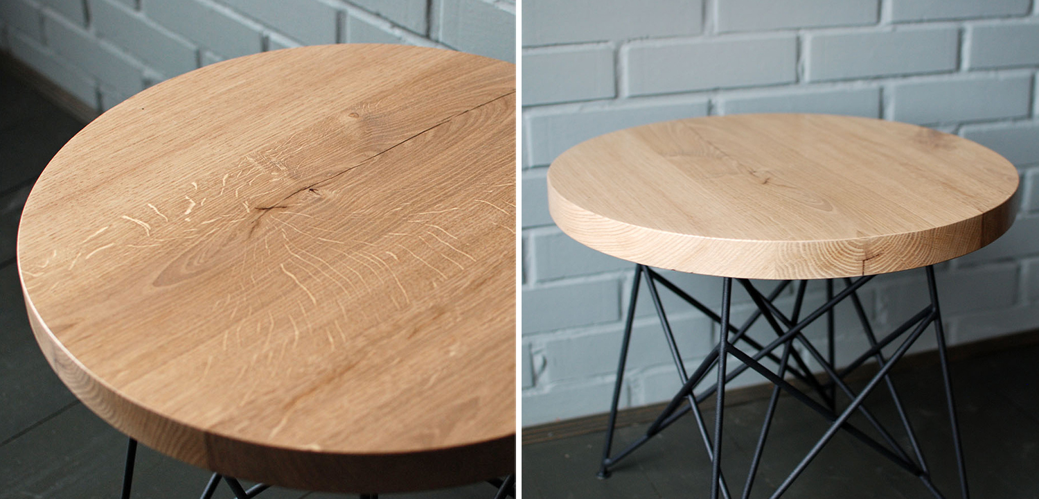 Кофейный стол Kinney Industrial Metal Rust Coffee Table - фото