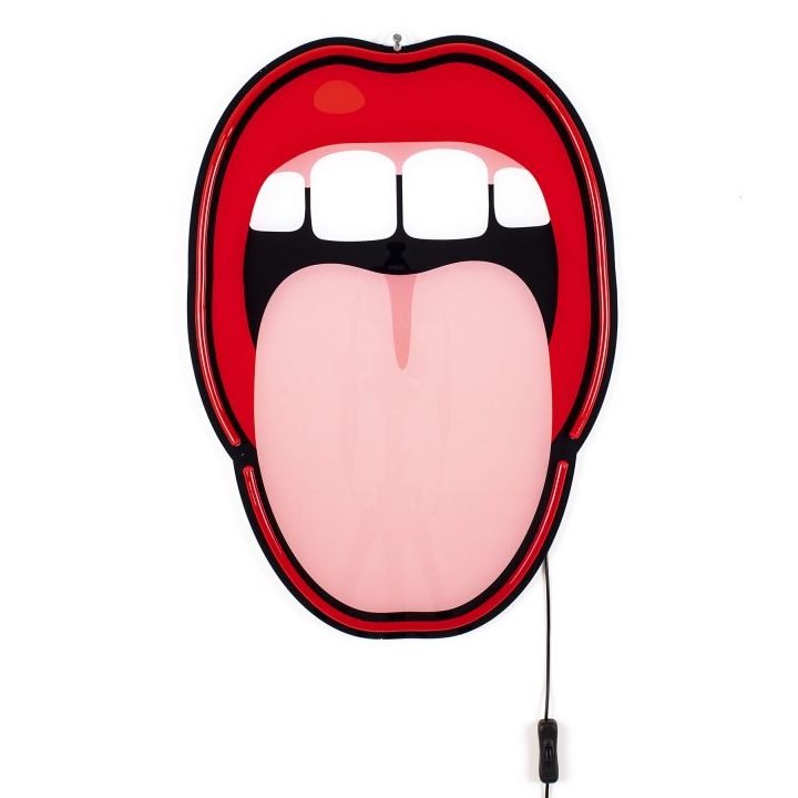 Бра Seletti Led Lamp Tongue Красный в Орле | Loft Concept 