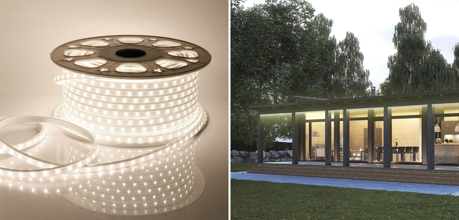 Комплект светодиодной ленты 6W/m 60LED/m 2835SMD теплый белый 5M Комплект светодиодной ленты 6W/m 60LED/m 2835SMD теплый белый 5M - Loft-Concept в Орле