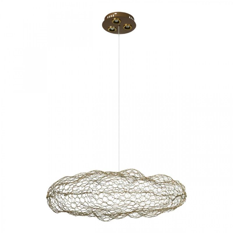 Светодиодная Люстра Золотая Сеть LED Cloud Gold Золотой Светодиодная Люстра Золотая Сеть LED Cloud Gold Золотой в Орле | Loft Concept