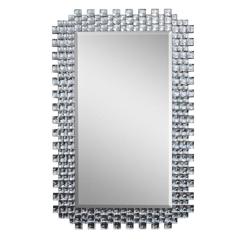 Зеркало Lasre Glitter Squares Mirror Зеркало Lasre Glitter Squares Mirror в Орле | Loft Concept
