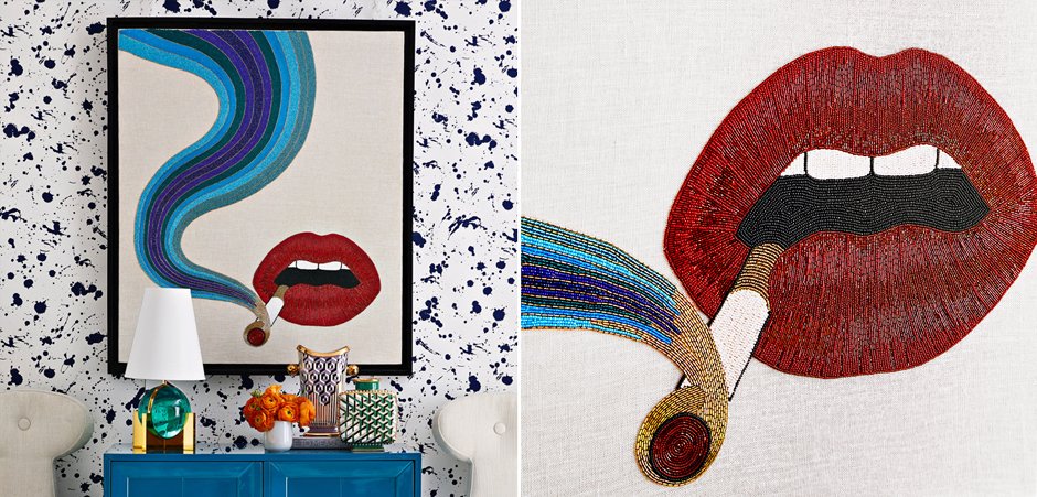 Smolder Beaded Wall Art панно из бисера Smolder Beaded Wall Art панно из бисера - Loft-Concept в Орле