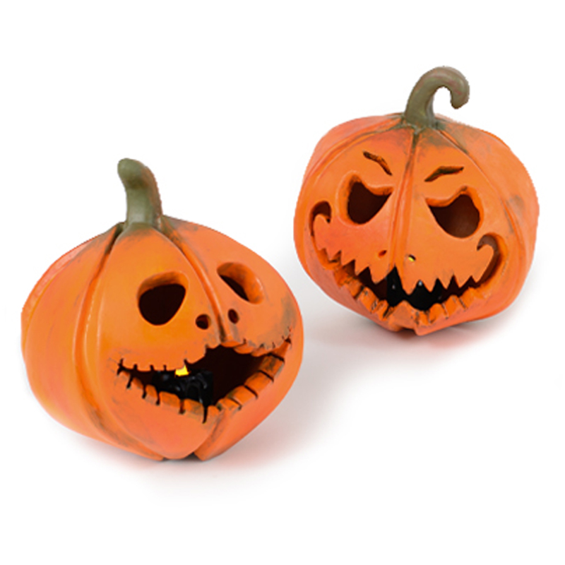 Аксессуар для Хэллоуина Two Pumpkins set 1 Оранжевый Зеленый Аксессуар для Хэллоуина Two Pumpkins set 1 Оранжевый Зеленый в Орле | Loft Concept