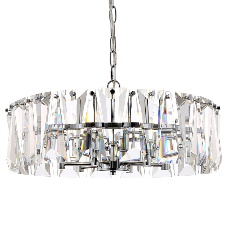Люстра Ruby Crystal Chandelier Chrome 53 Хром Прозрачное Стекло Люстра Ruby Crystal Chandelier Chrome 53 Хром Прозрачное Стекло в Орле | Loft Concept