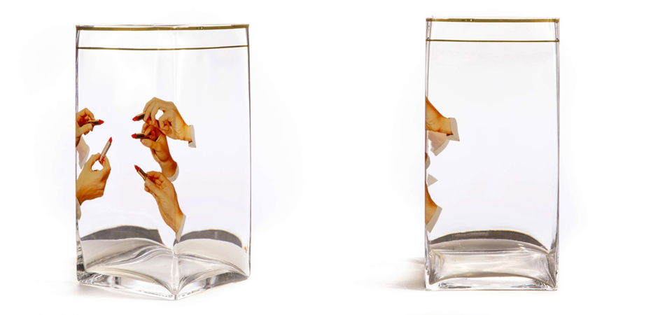 Ваза Glass vase big Lipstick Ваза Glass vase big Lipstick - Loft-Concept в Орле